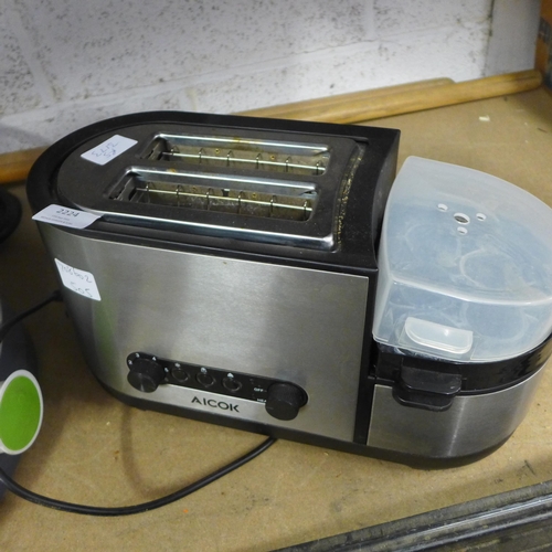Breville air fryer & Aicok toaster with egg cooker Barnebys