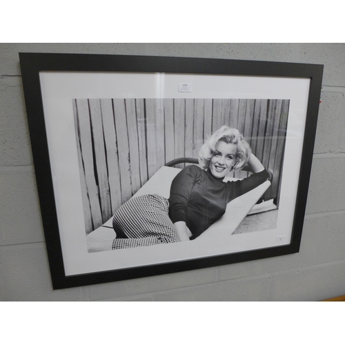 1358 - A Marilyn Monroe - Smile  framed print 60X80  (PPR5126921)   #