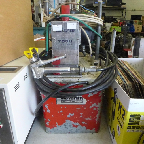 Wagner Airless 700H sprayer a/f | Barnebys