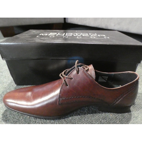 3018 - 3 Pairs of men's Burton brown Sampson shoes, sizes 8 and 2 x 9 * This lot is subject to vat
