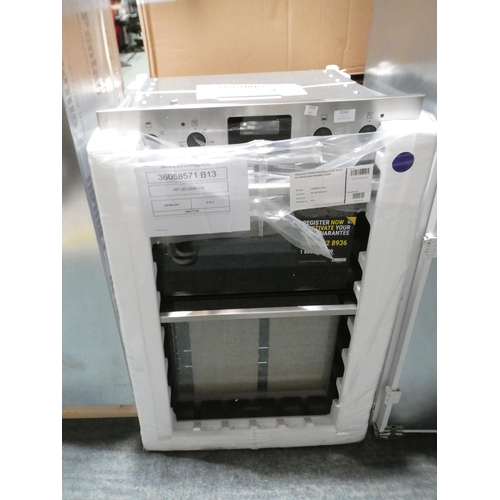 3021 - Zanussi Built In FanCook Double Oven (H888xW594xD568) - model:- ZKHNL3X1, RRP £382.50 inc. VAT * Thi... 