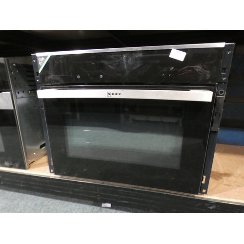 3052 - Neff N90 Compact Combi Microwave Oven with Home Connect (H455xW596xD548) - model:- C28MT27H0B, RRP £... 