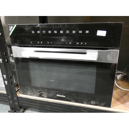 3053 - Miele Microwave Combination Oven (H446xW595xD542) - model:- H7840BMX OBBL, RRP £2620.83 inc. VAT * T... 
