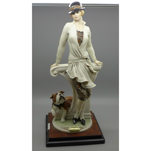 608 - A Florence Giuseppe Armani limited edition Brief Encounter figure, 31cm