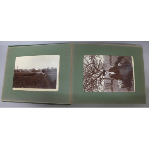 644 - A collection of thirty-nine early 20th Century photographs of Nottingham and surrounding area in an ... 