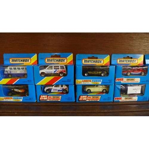 645 - Fourteen Matchbox model vehicles, boxed