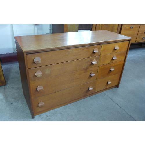 48 - A Stag Cantata teak chest of drawers