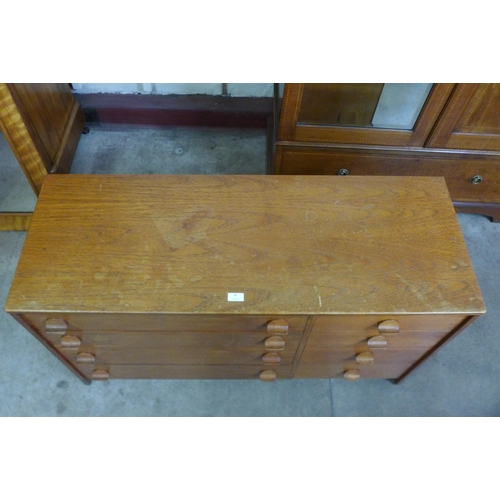 48 - A Stag Cantata teak chest of drawers