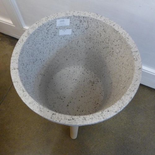 1347 - A grey granite effect planter (2802827)   #