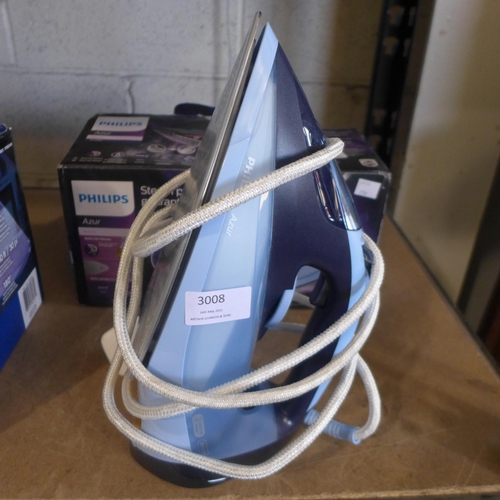 3008 - Philips Azur Iron (Gc4564/26)      (250A -151)  * This lot is subject to vat
