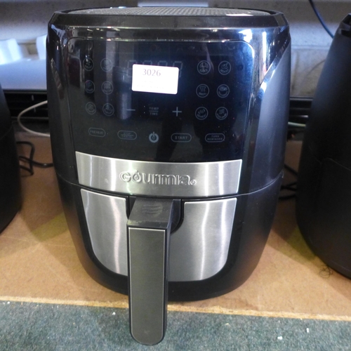3026 - Gourmia Air Fryer          (250A -142)  * This lot is subject to vat