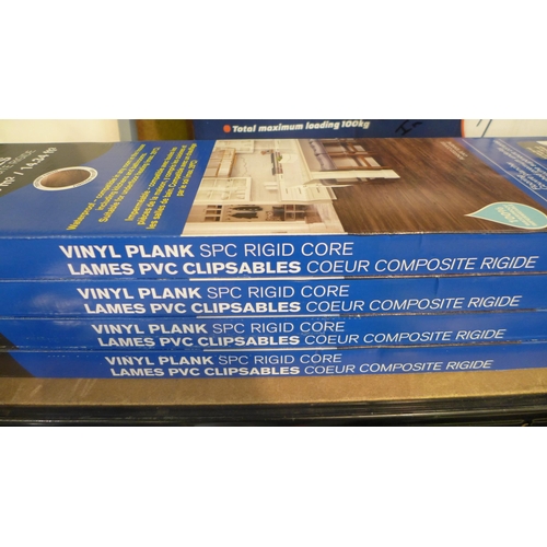 3036 - 4 x Packs of Roasted Coffee Vinyl Flooring  (250A -56,57,58,59)  * This lot is subject to vat