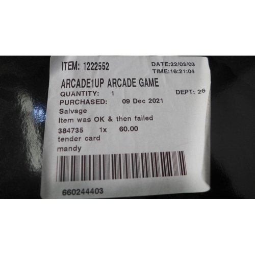 3043 - Arcade1Up Street Fighter Arcade Game , Original RRP £259.99 + Vat      (250 - 355)  * This Lot Is Su... 