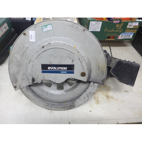 2038 - Evolution EVO355 steel cutting saw
