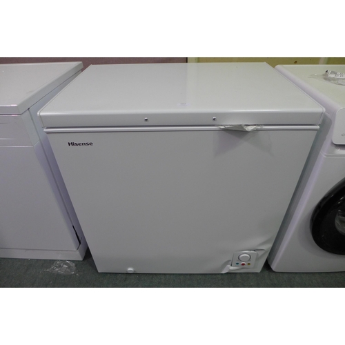 3034 - Hisense White Chest Freezer  198L (Model: FC252D4BW1)    (4110-21)   Original RRP £224.91+ VAT  * Th... 