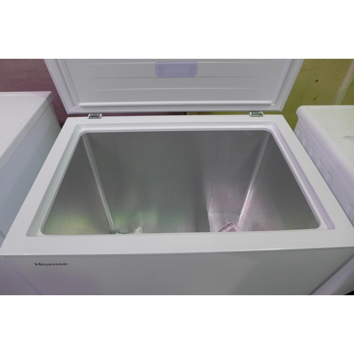 3034 - Hisense White Chest Freezer  198L (Model: FC252D4BW1)    (4110-21)   Original RRP £224.91+ VAT  * Th... 