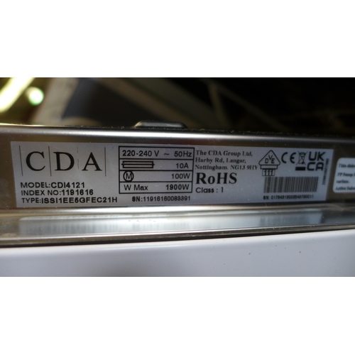 3047 - CDA  Integrated Slimline Dishwasher Model: CDI4121 H820xW448xD550  Original RRP £315.83 inc VAT * Th... 