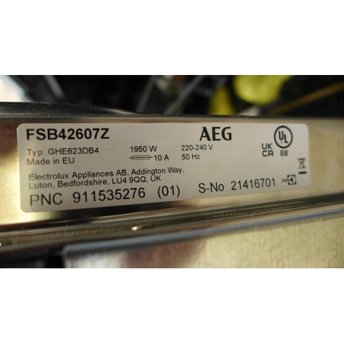 3054 - AEG  Fully Integrated Dishwasher Model: FSB42607Z H818xW596xD550  Original RRP £382.50 inc VAT * Thi... 