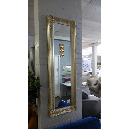 1467 - A Seattle champagne hallway mirror, 42 x 132 cms (SEATTLE42x13226)   #