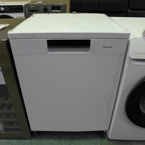 3031 - Hisense White Freestanding Dishwasher (Model: HS661C60WUK)   (4110-29)   Original RRP £333.33+ VAT  ... 