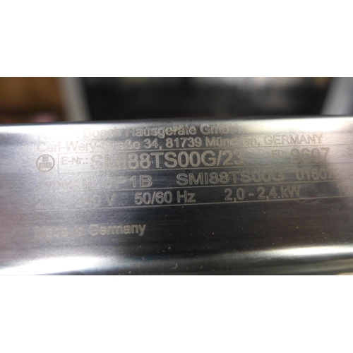 3036 - Bosch  - Semi-Integrated Dishwasher Model: SMI88TS00G/23 H815xW598xD573  Original RRP £620.00 inc VA... 