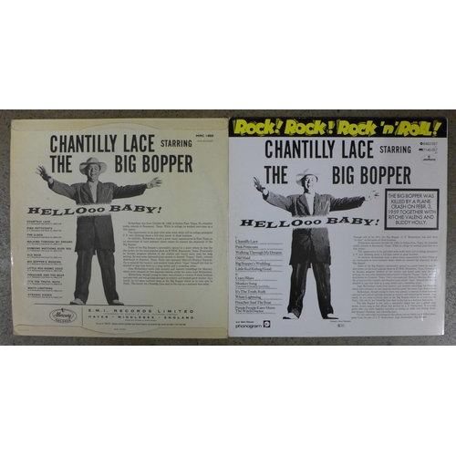 606 - The Big Bopper, Chantilly Lace, starring The Big Bopper, original LP record on Mercury Records, MMC ... 