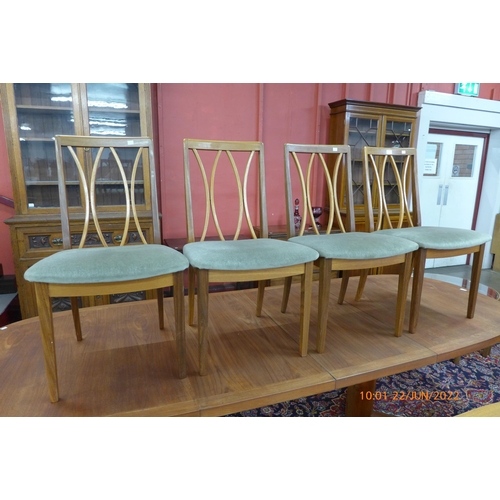 35 - A set of four G-Plan Fresco teak dining chairs