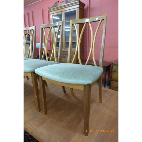35 - A set of four G-Plan Fresco teak dining chairs