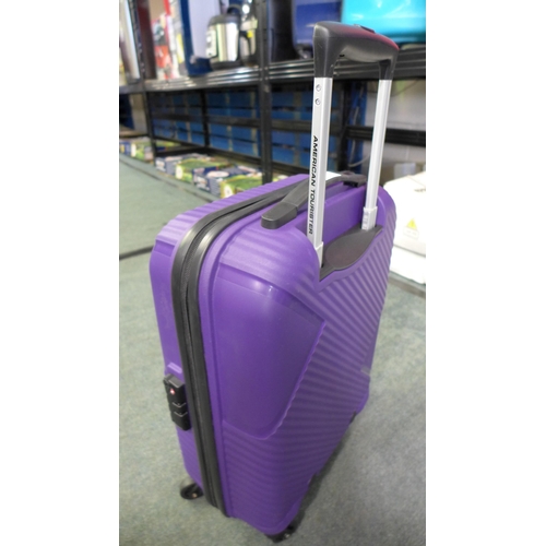 3013 - At Zakk Purple Carry On Suitcase - Hardside Spinner  (254-100)   * This lot is subject to vat
