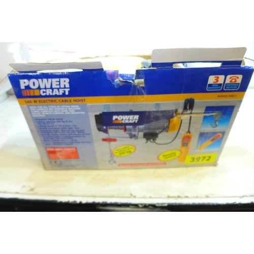 2015 - Power Craft 540w electric winch - W