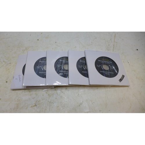 2044 - 5 x Premium Diamond Series mortar ranking discs