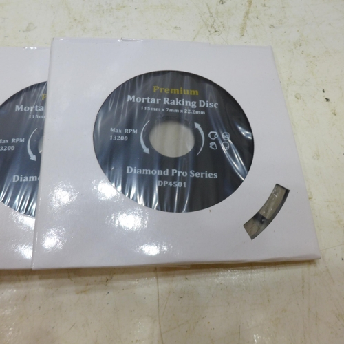 2044 - 5 x Premium Diamond Series mortar ranking discs