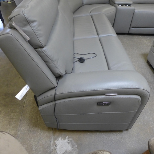 1532 - Paisley Leather Sectional  Recliner, Original RRP £2333.33 + vat    (4119-12)  * This lot is subject... 