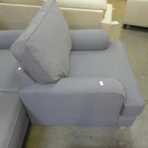 1492 - A Benwick Flex tweed grey fabric standard armchair