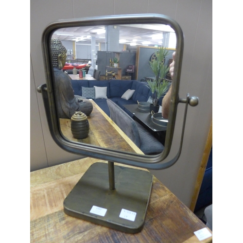 1367 - An Industrial style swing mirror