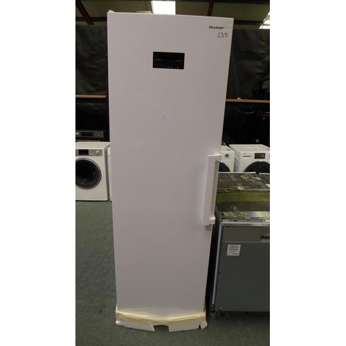3042 - Sharp Inox Tall Freezer (280l) (model no.:- SJ-SC3, CHXIF), original RRP £416.66 + VAT * This lot is... 