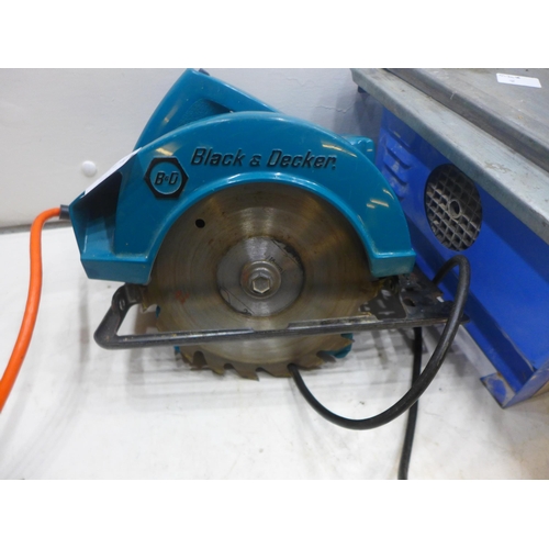 2007 - Electric tile cutter and two circular saws