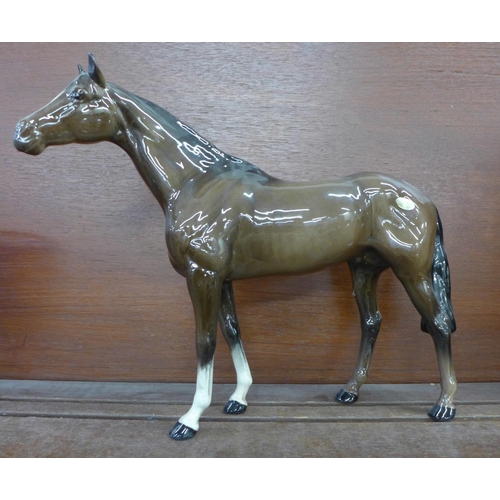 608 - A large Beswick horse