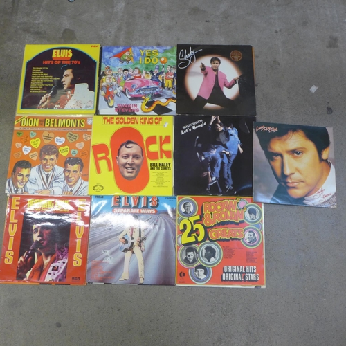 648 - Nineteen Rock n Roll Legends albums includes Jerry Lee Lewis, Chuck Berry, Elvis Presley, Chubby Che... 