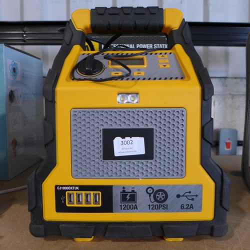 3002 - CAT 1200amp Jump Starter (model:- CJ1000DXT), (258-31)   * This lot is subject to vat