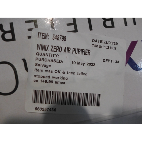 3014 - Winix Zero Air Purifier, original RRP £149.99 + VAT, (258-329)   * This lot is subject to vat