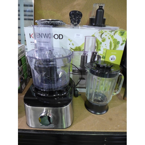 3038 - Kenwood Multipro Food Processor, (258-42)   * This lot is subject to vat