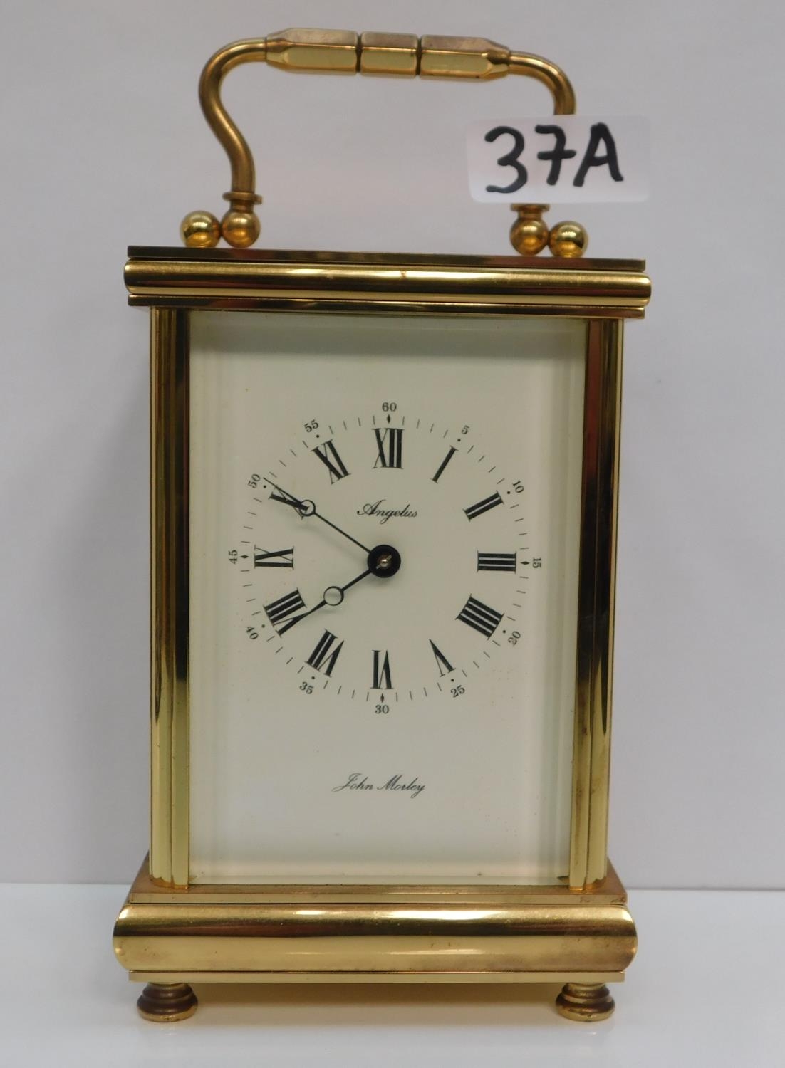 Angelus Brass Carriage clock No Key