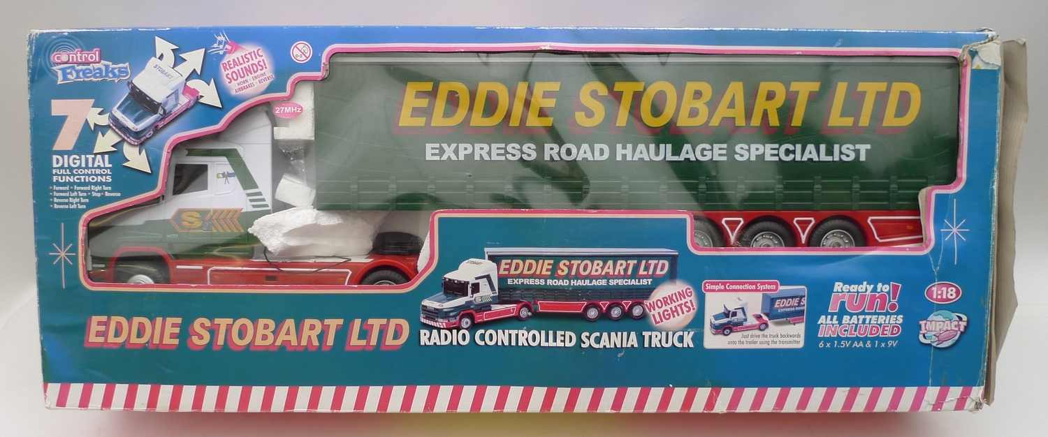 eddie stobart radio controlled scania truck