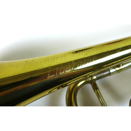 A Maynard Ferguson Liberator Brass Trumpet By Ferguson Bell Ltd Serial Lb465 001 With Vincent Bac