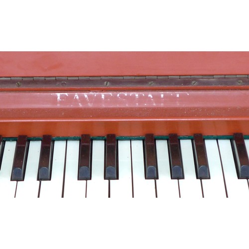 269 - An Art Deco Eavestaff cocktail piano, minipiano 'Pianette', serial number '2719', once belonging to ... 