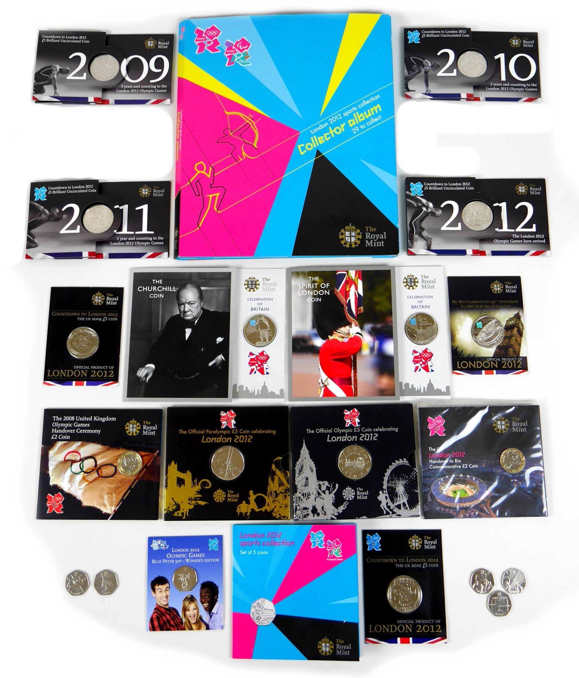 A collection of twenty one London 2012 O...