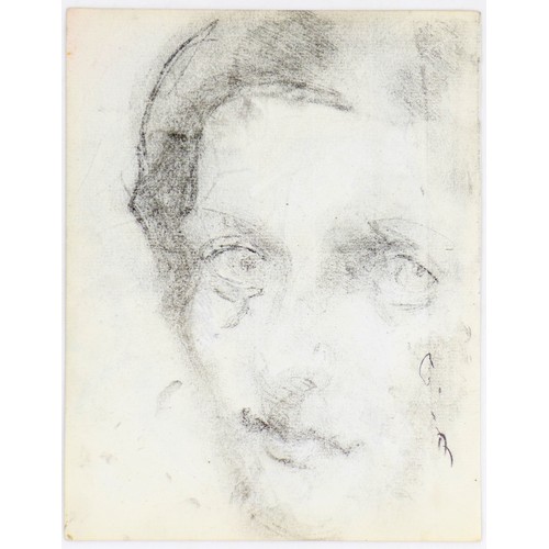 20 - Jean Shepeard (British, 1904-1989): charcoal portrait of Dame Sybil Thorndike (1882-1976), signed wi... 