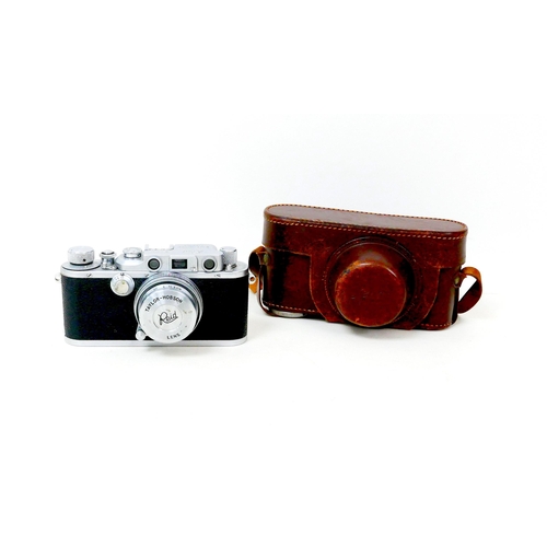 161 - A vintage Reid & Sigrist Ltd. Leicester III Type 1 camera, No. P1072, with Taylor-Hobson No. 328424 ... 