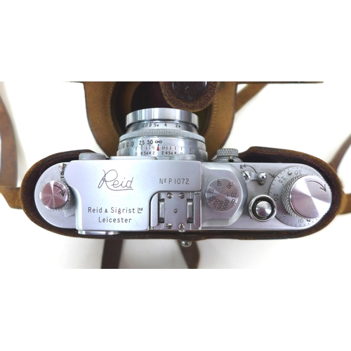 161 - A vintage Reid & Sigrist Ltd. Leicester III Type 1 camera, No. P1072, with Taylor-Hobson No. 328424 ... 